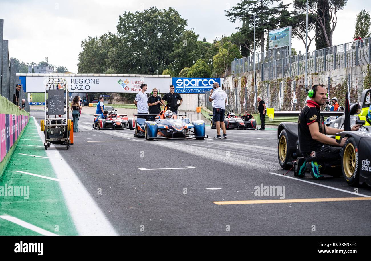 ACI Racing Weekend sulla pista di Vallelunga Foto Stock