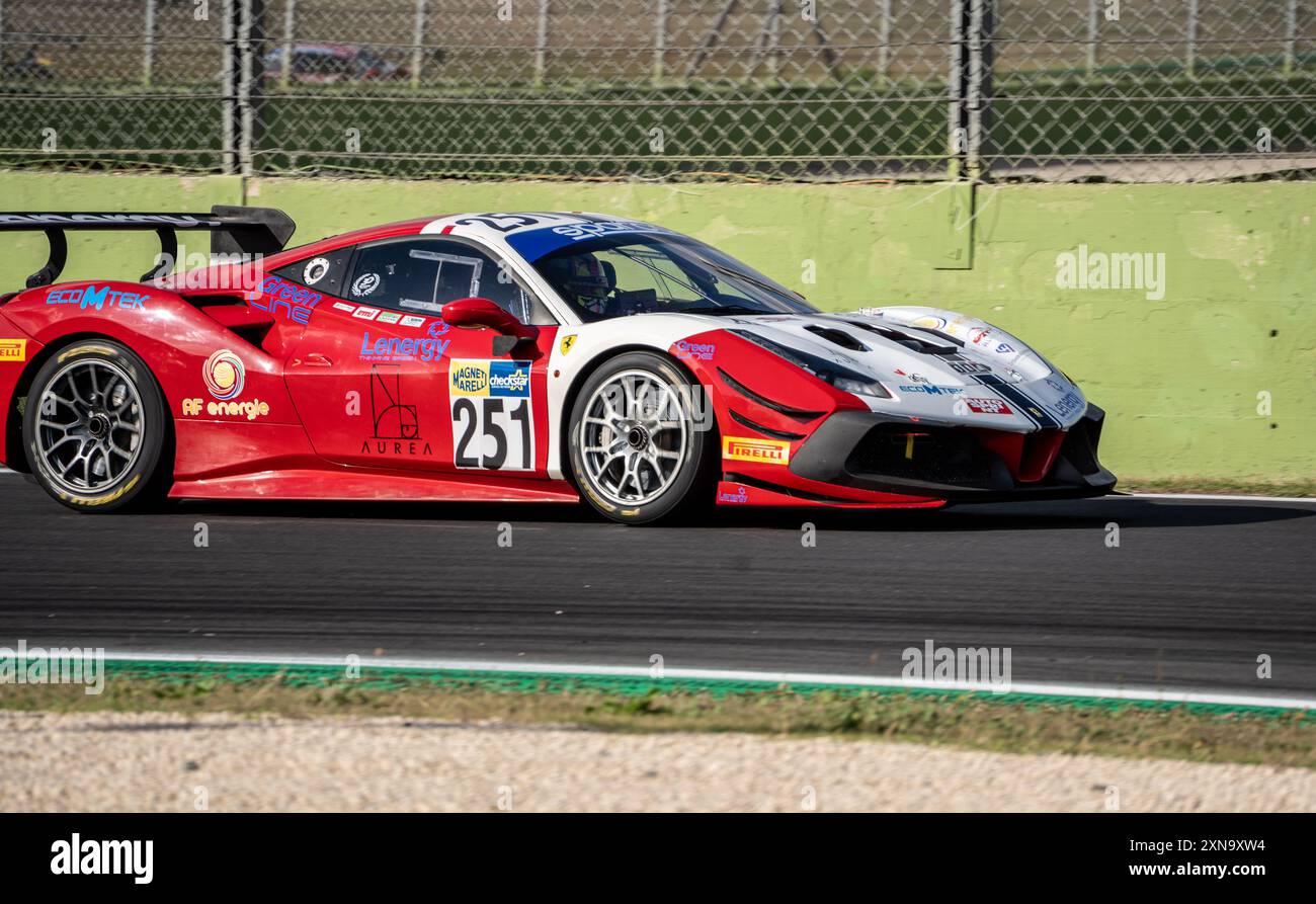 ACI Racing Weekend sulla pista di Vallelunga Foto Stock