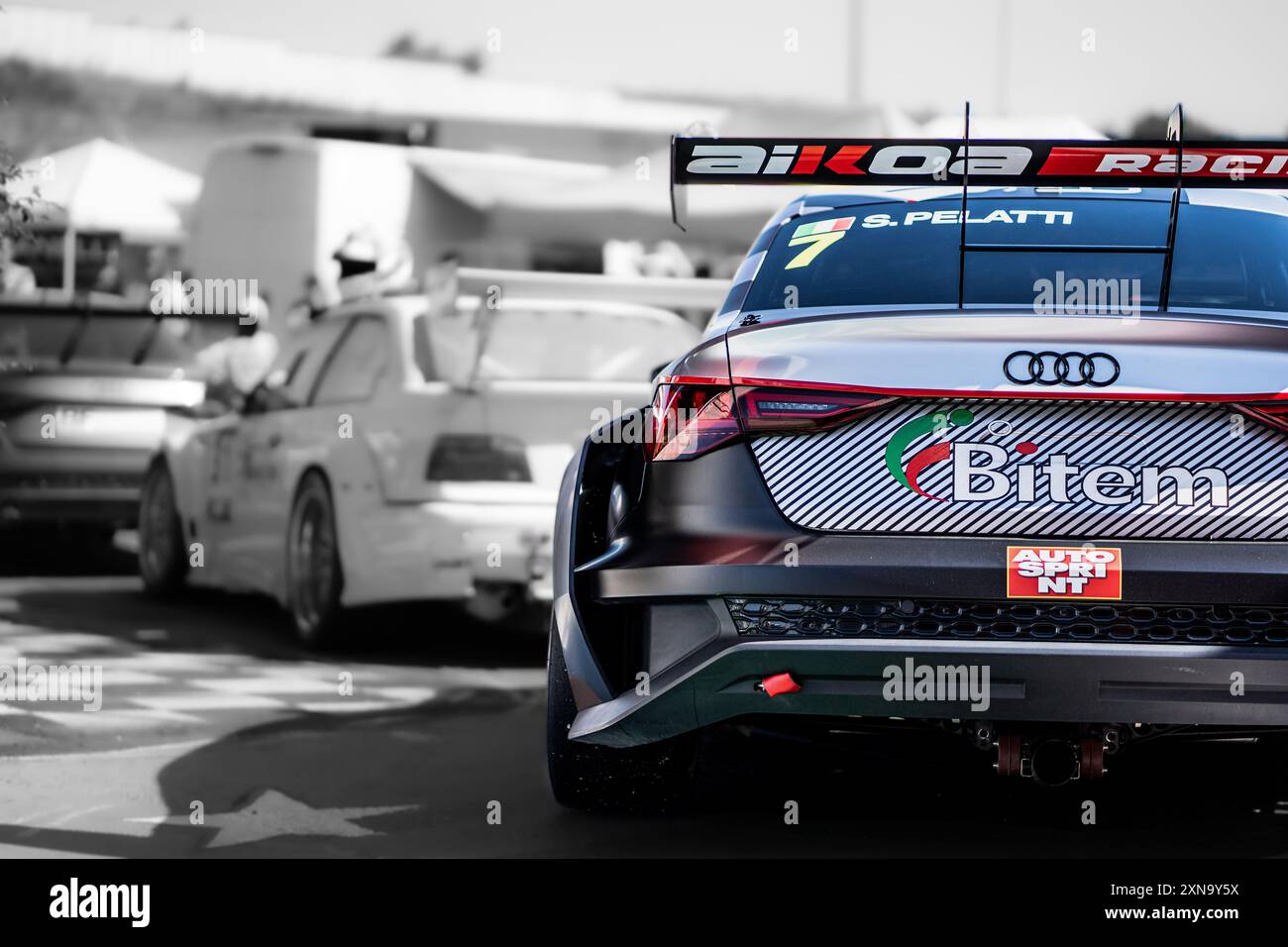 ACI Racing Weekend sulla pista di Vallelunga Foto Stock