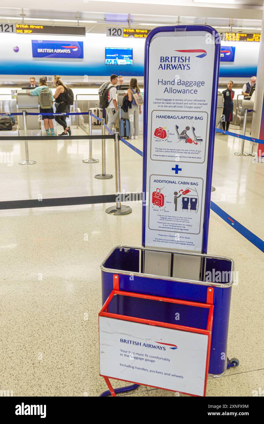 british airways franchigia bagaglio