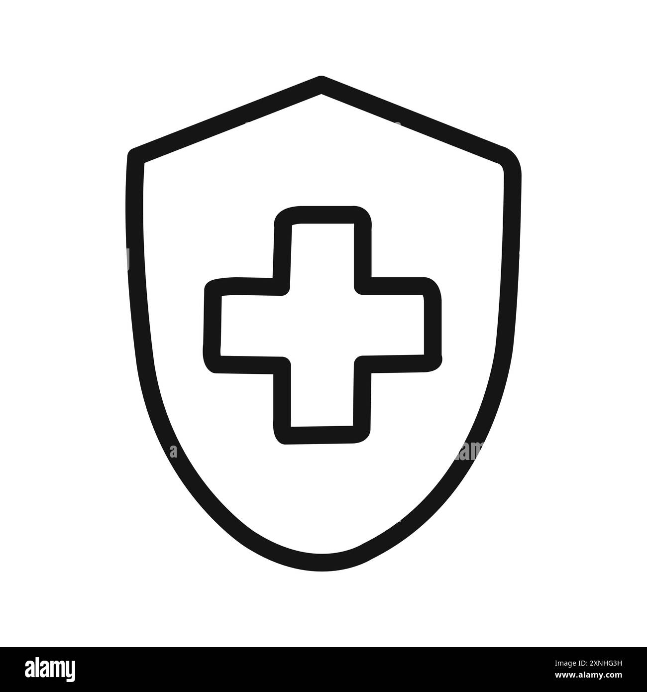 icona dermatologicamente testata segno grafico vettoriale lineare o set di simboli per l'interfaccia utente dell'app web Illustrazione Vettoriale