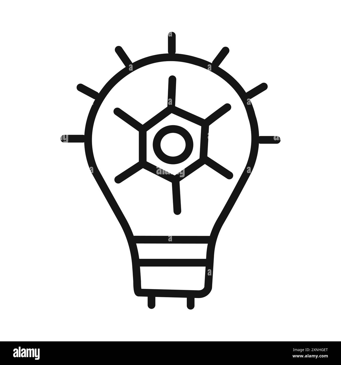 icona strategia segno grafico vettoriale lineare o set di simboli per l'interfaccia utente dell'app web Illustrazione Vettoriale