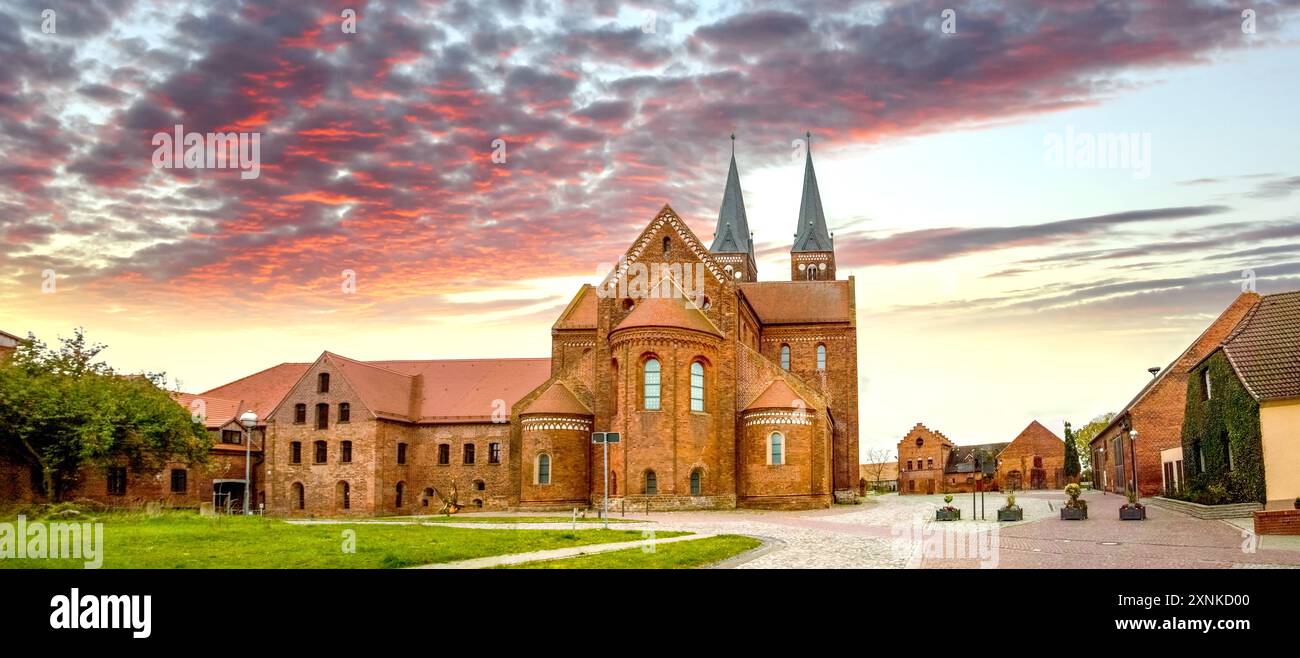 Abbazia di Jerichow, Germania Foto Stock