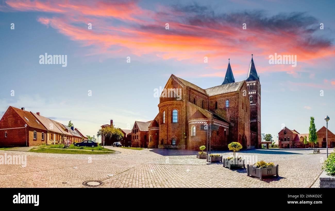 Abbazia di Jerichow, Germania Foto Stock