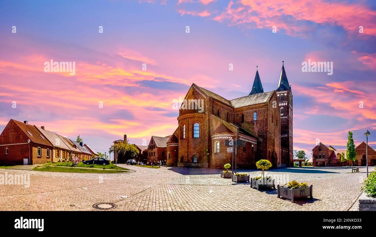 Abbazia di Jerichow, Germania Foto Stock