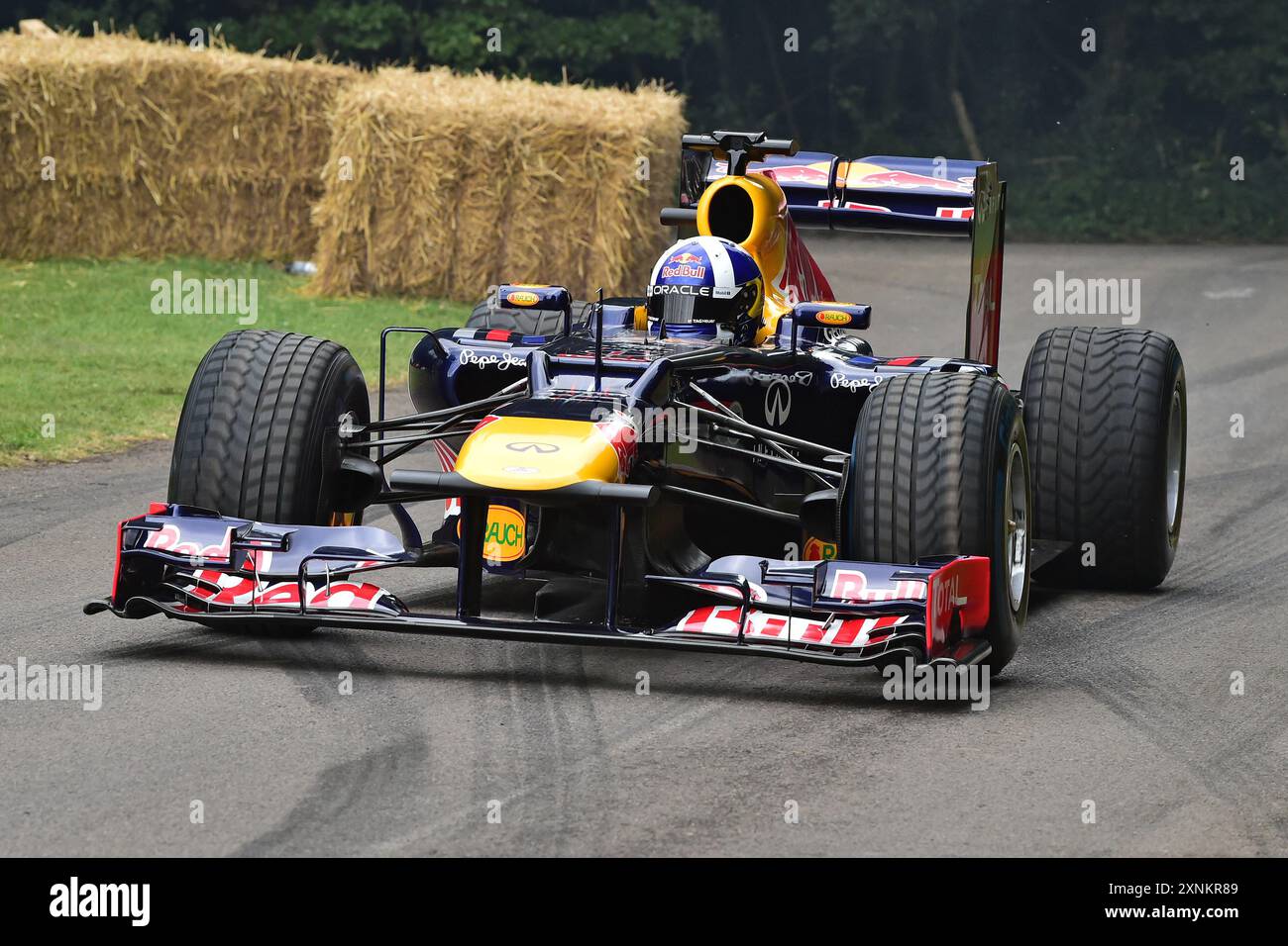 David Coulthard, Red Bull Racing-Renault RB8, vent'anni di Red Bull Racing, un'aggiunta relativamente recente all'arena di Formula 1 che hanno avuto a che fare con Foto Stock