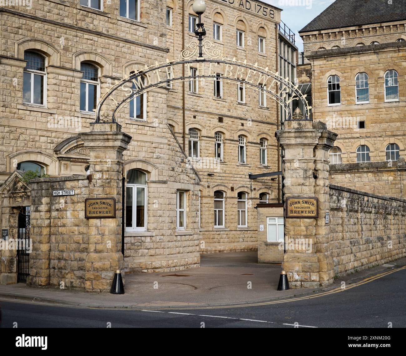 John Smith's Brewery a Tadcaster, North Yorkshire, Inghilterra Foto Stock