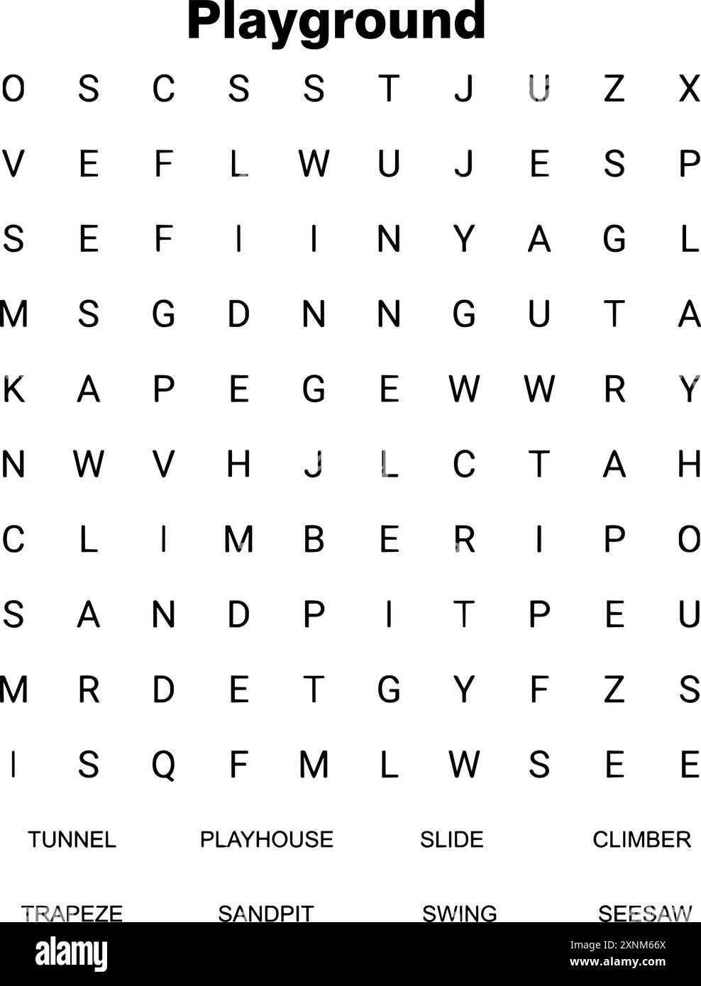 Ricerca parole puzzle attività di gioco foglio di lavoro versione stampabile esploratori. Illustrazione Vettoriale