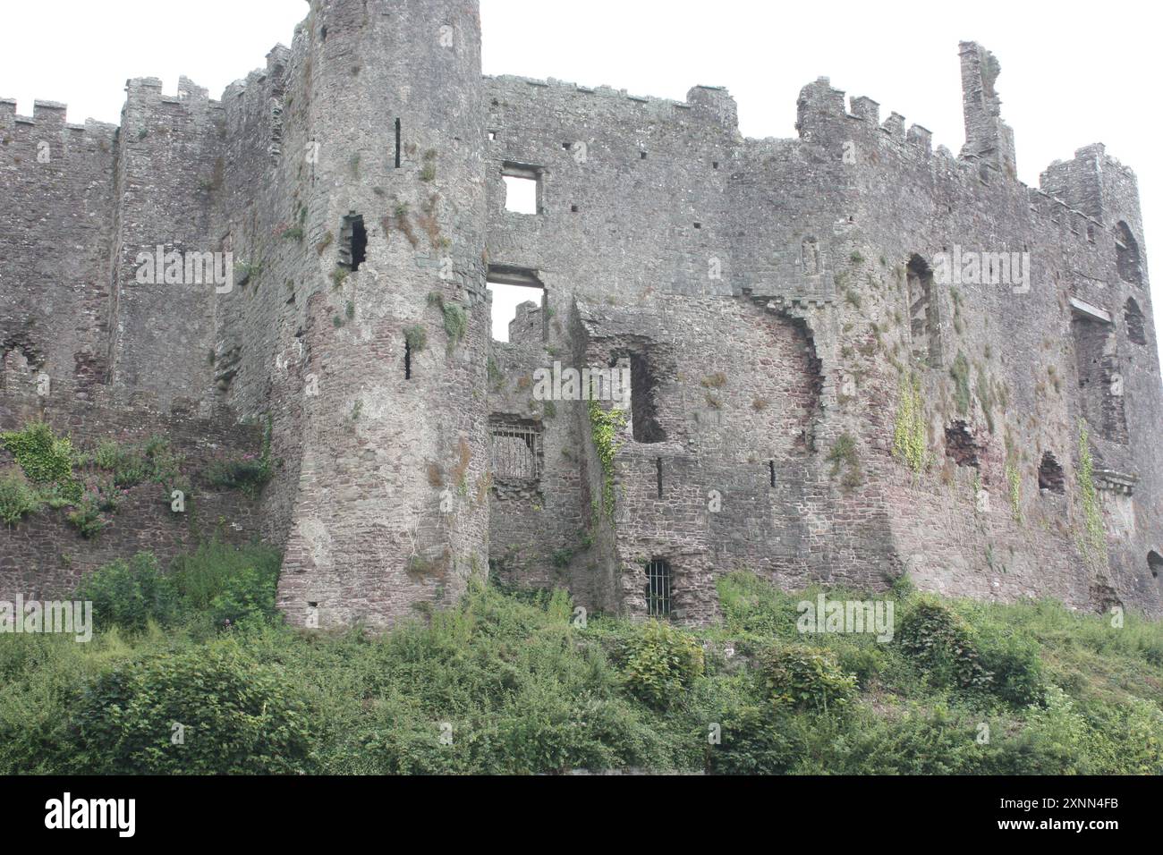 Castello di Laugharne, Pembrokeshire, Galles, Regno Unito Foto Stock