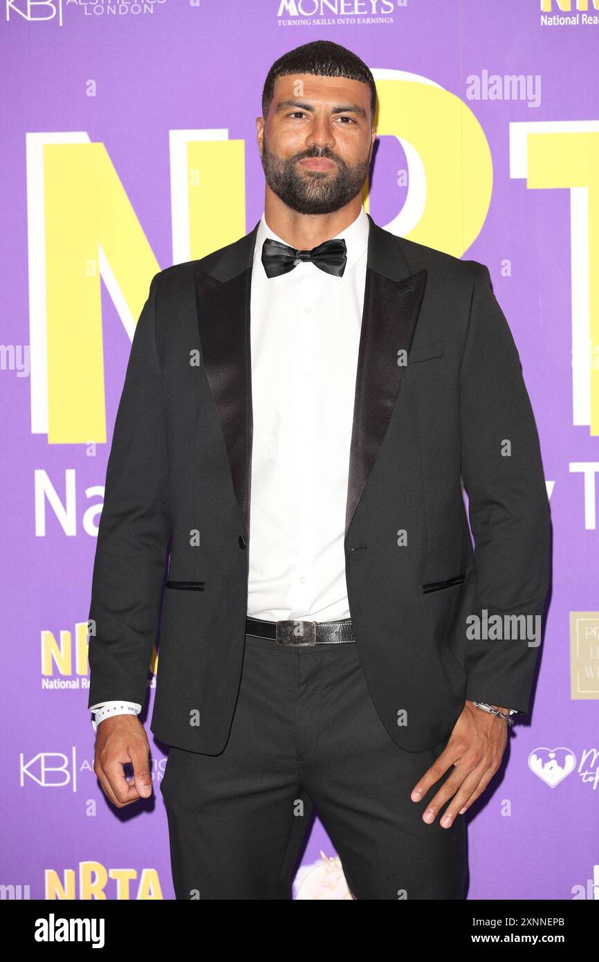 Blade Siddiqi partecipa ai National Reality TV Awards alla Porchester Hall di Londra. Foto Stock