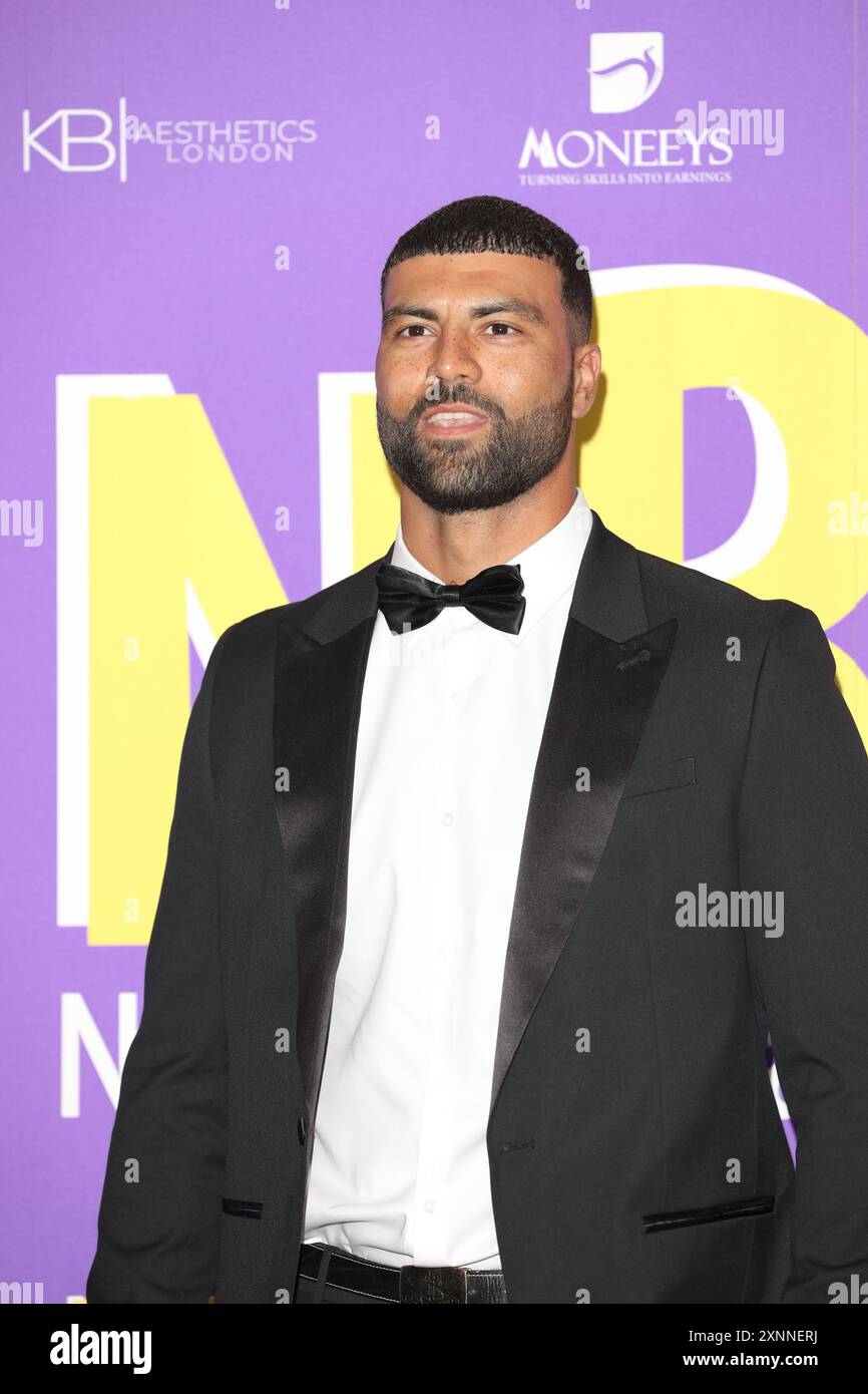 Blade Siddiqi partecipa ai National Reality TV Awards alla Porchester Hall di Londra. Foto Stock