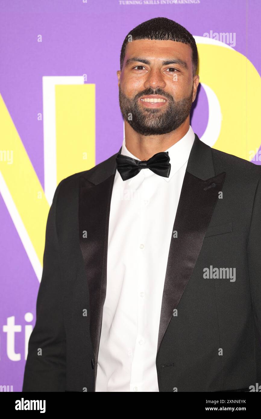 Blade Siddiqi partecipa ai National Reality TV Awards alla Porchester Hall di Londra. Foto Stock