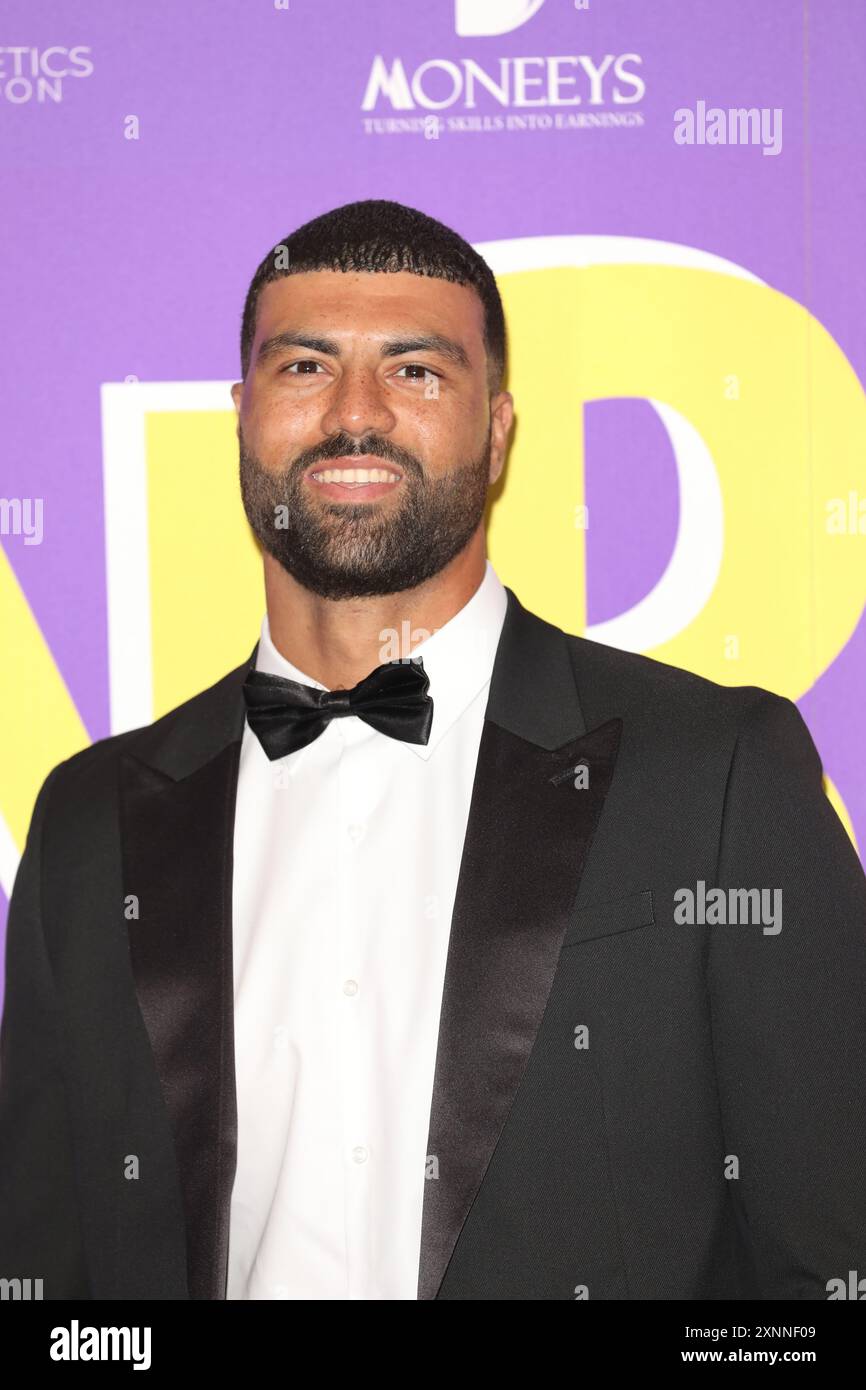Blade Siddiqi partecipa ai National Reality TV Awards alla Porchester Hall di Londra. Foto Stock