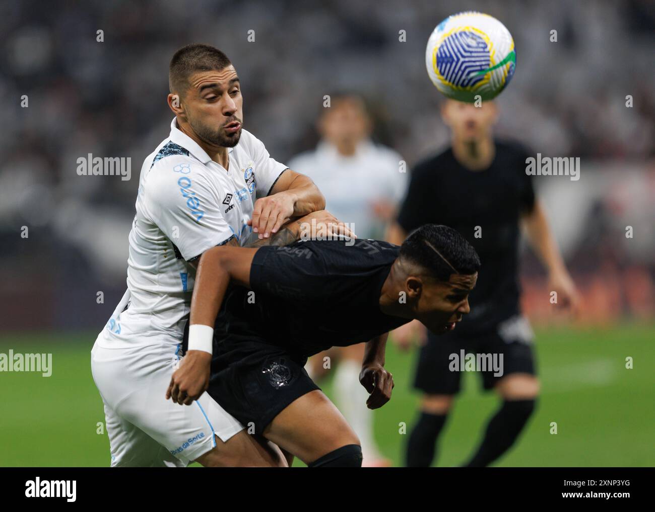 San Paolo, Brasile. 31 luglio 2024. Calcio - Coppa del Brasile Betano - Corinthians V Grêmio / RS - Stadio Allianz Parque. Giocatori durante l'atto Foto Stock