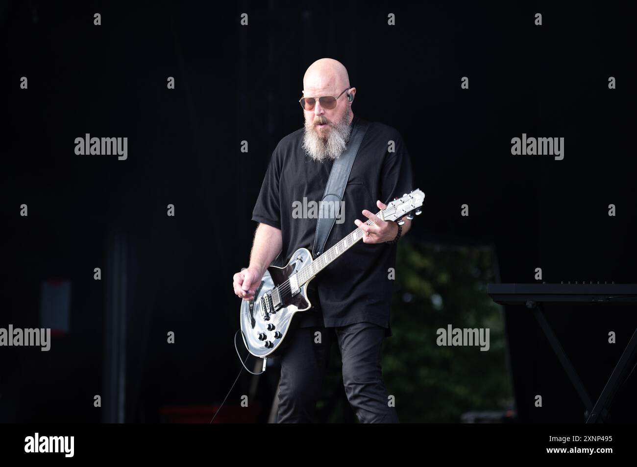 Duke Erikson of Garbage si esibisce al TRNSMT 2024 Glasgow Green il 12 luglio 2024 Foto Stock