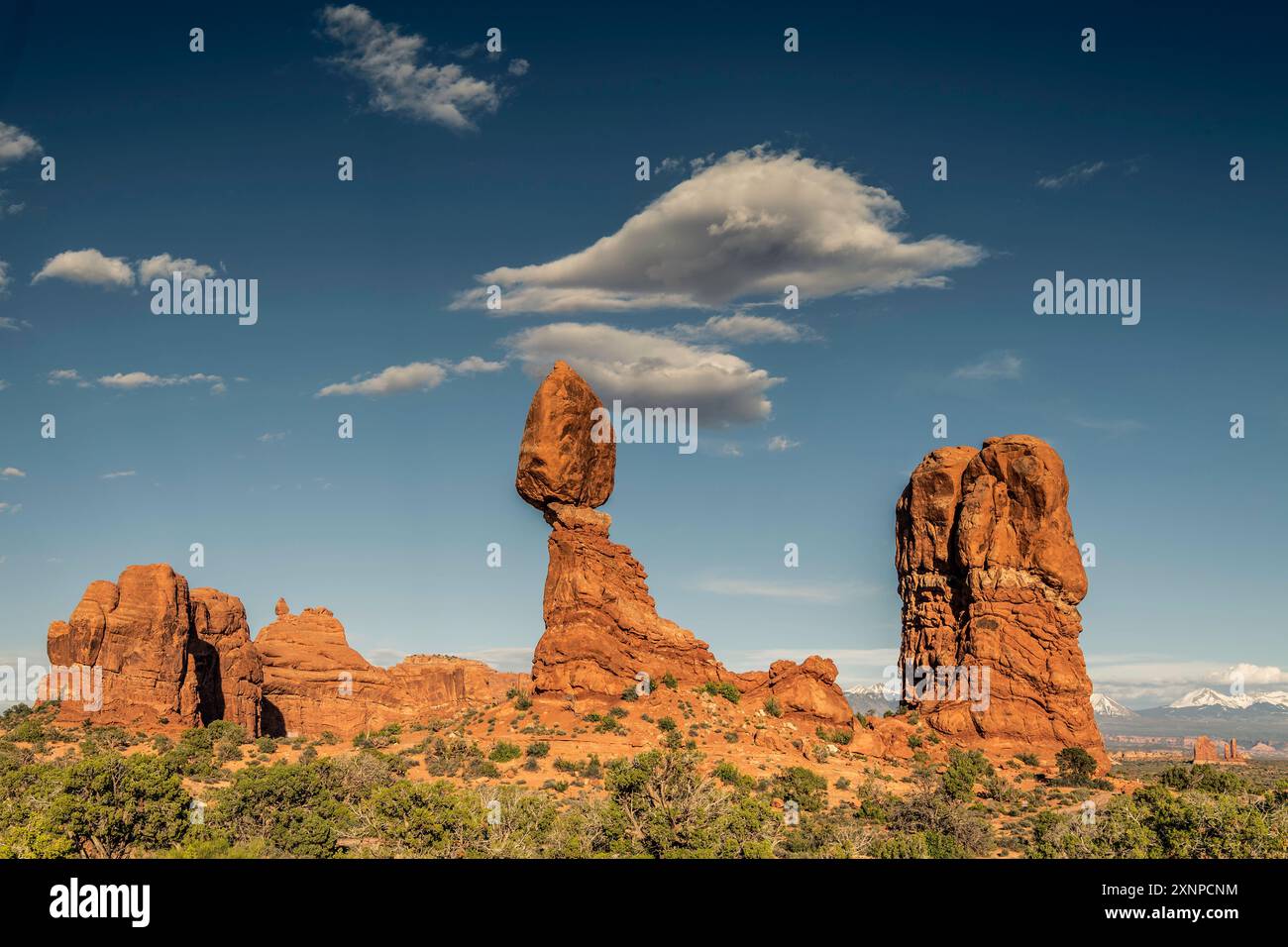 Balance Rock, Canyonlands National Park, Utah, Stati Uniti Foto Stock
