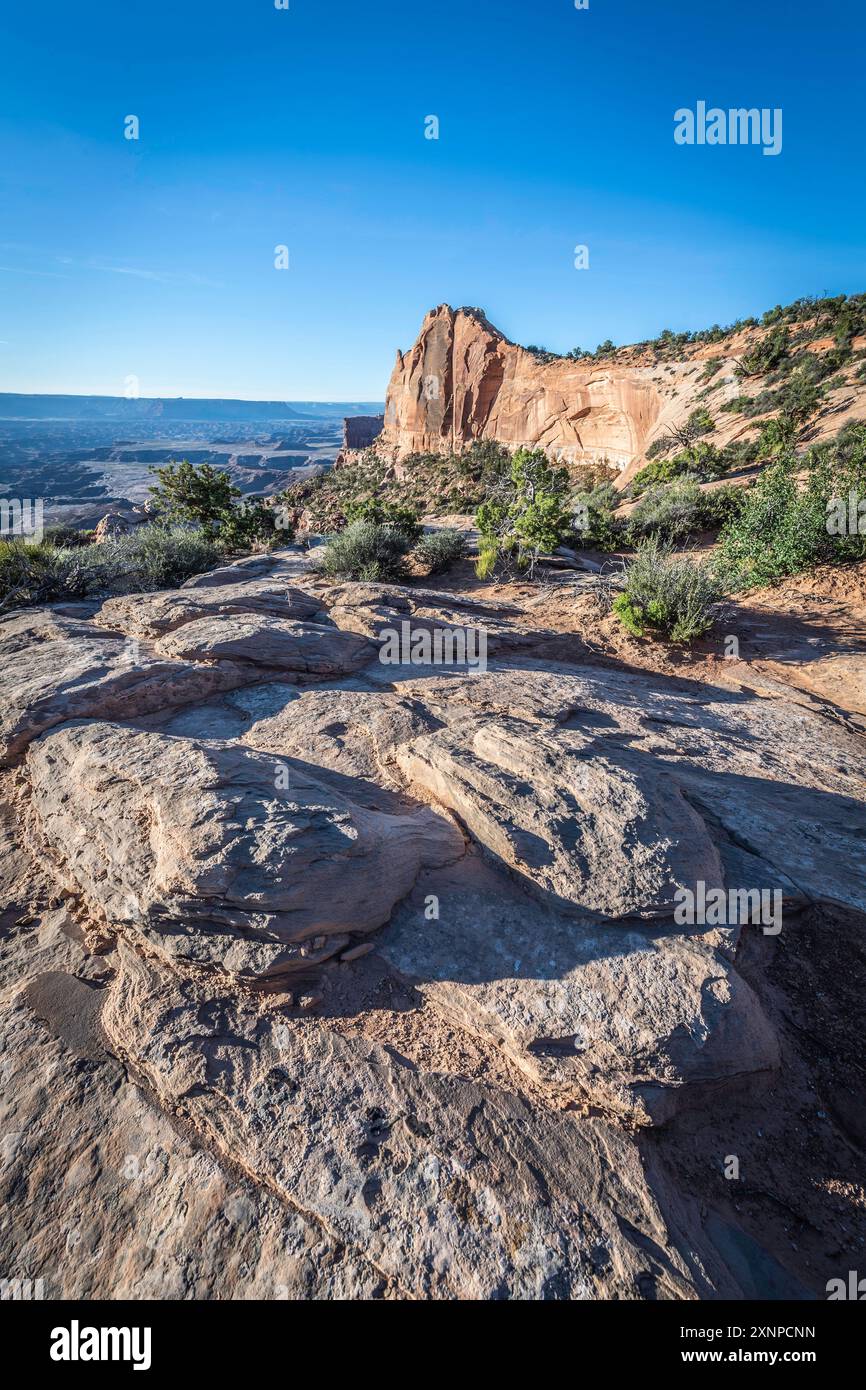 Il Parco Nazionale di Canyonlands, Utah, Stati Uniti d'America Foto Stock