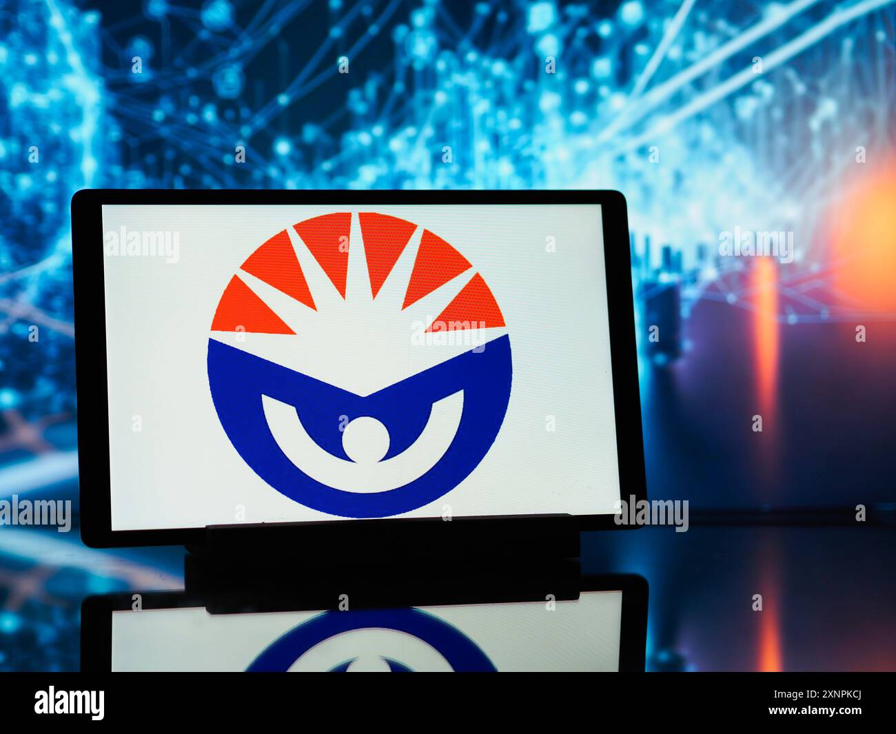 Germania. 1 agosto 2024. In questa illustrazione fotografica, un logo Becton, Dickinson, and Company (BD) visualizzato su un tablet. Credito: SOPA Images Limited/Alamy Live News Foto Stock