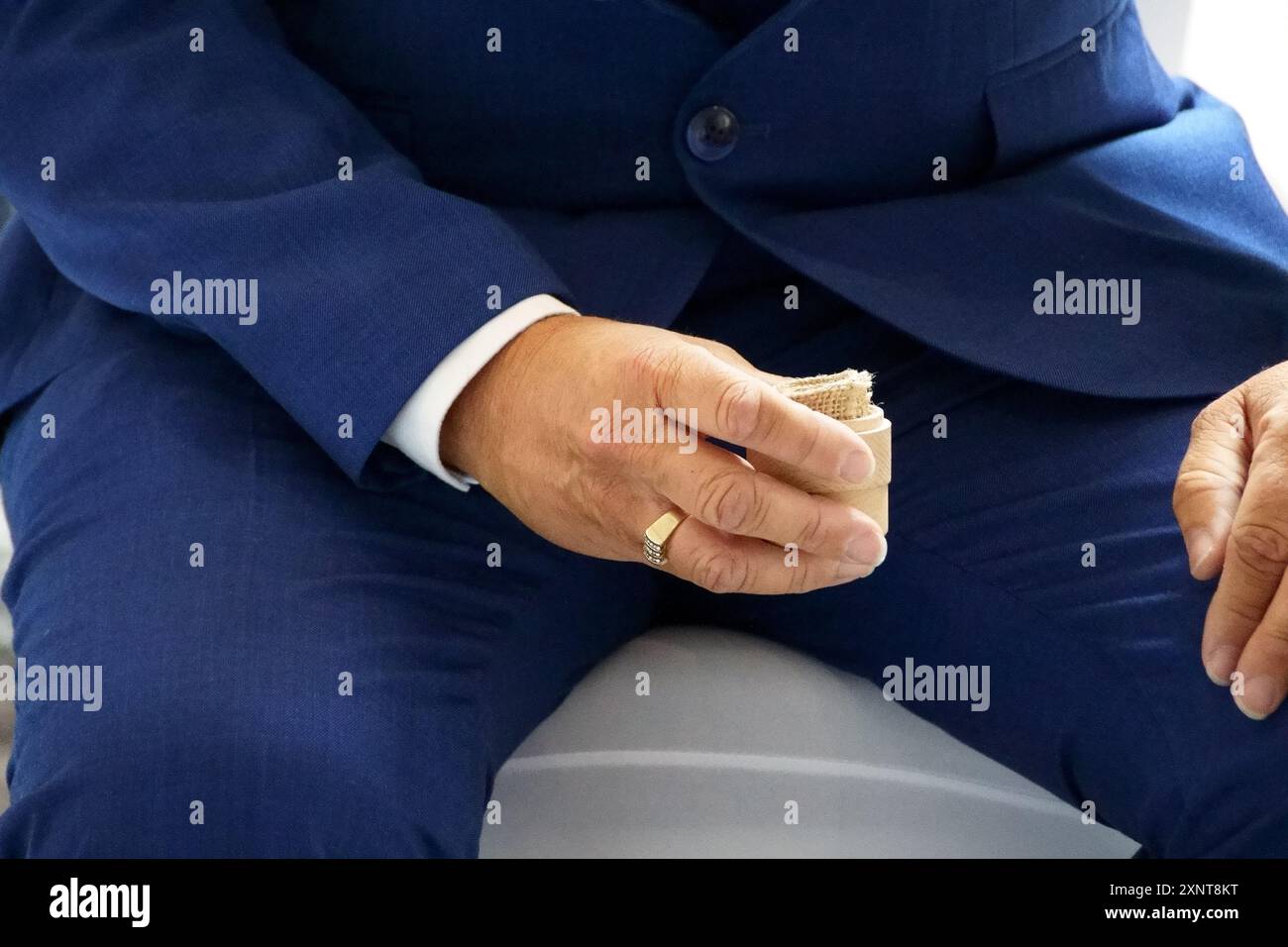 Il giorno del matrimonio Foto Stock