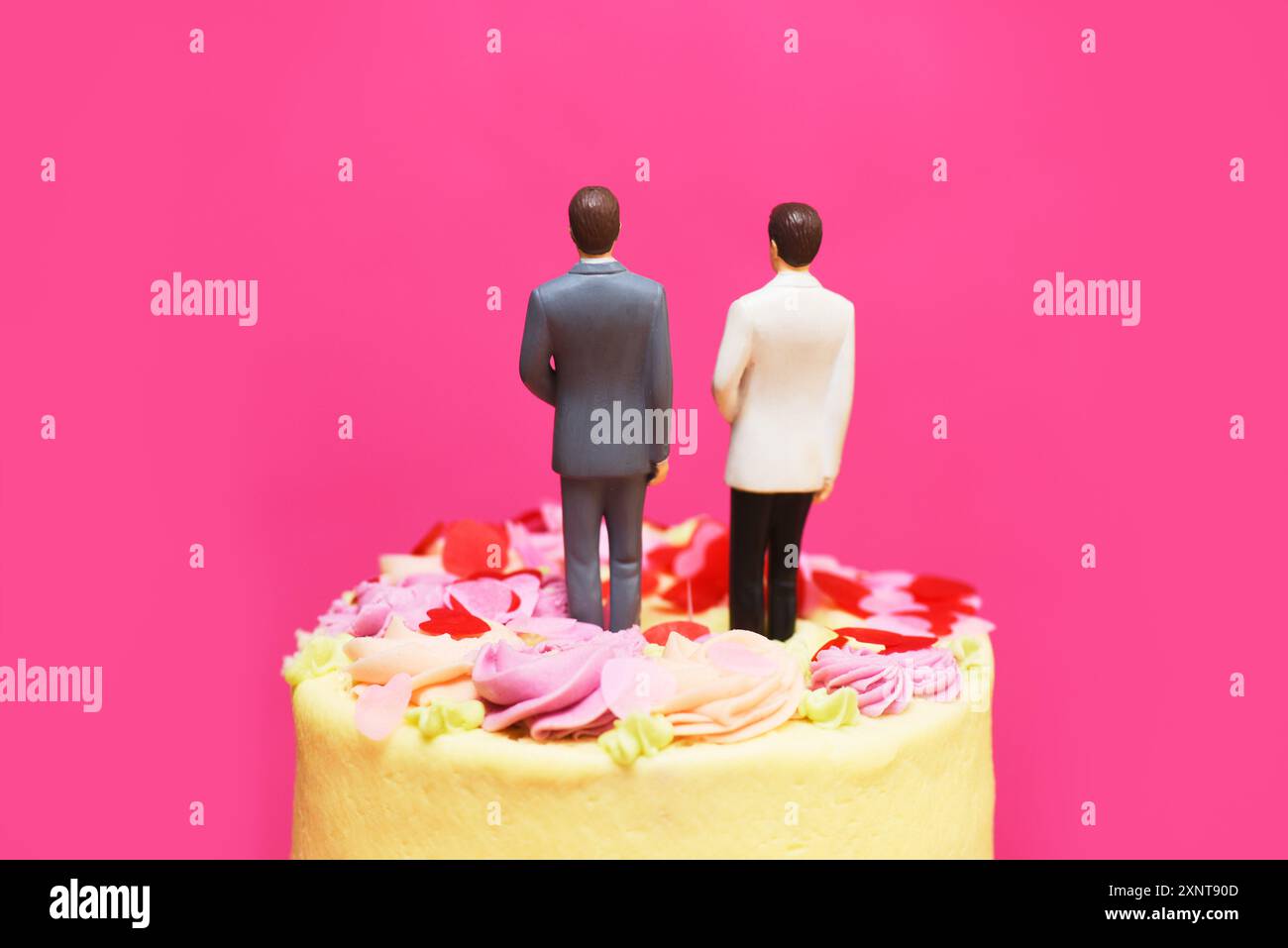 Matrimonio gay Foto Stock