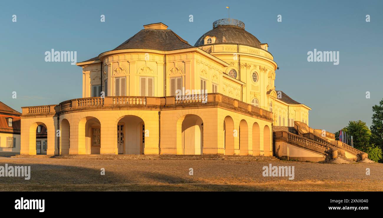 Schloss Solitude (Castle Solitude), Stoccarda, Schwaben (Svevia), Baden-Wurttemberg, Germania, Europa Foto Stock