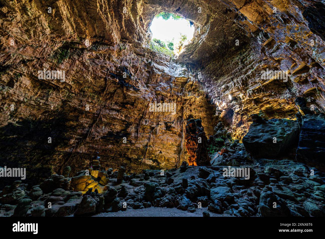 Castellana Grotte Castellana Grotte, Puglia, Italia, Europa Copyright: MichaelxRunkel 1184-12359 Foto Stock