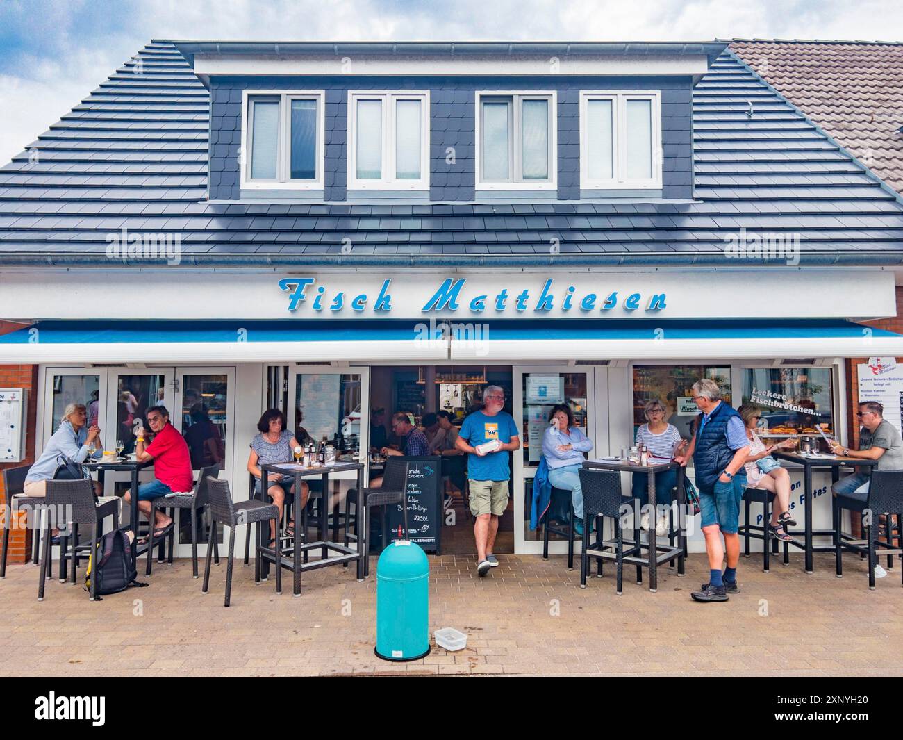 Fisch-Matthiesen, Hoernum, Sylt Foto Stock
