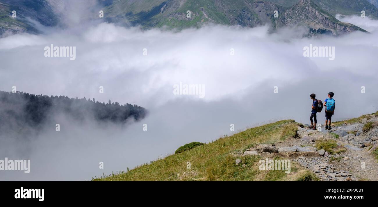 Parco Nazionale dei Pirenei, Hautes-Pyrenees, Francia Foto Stock