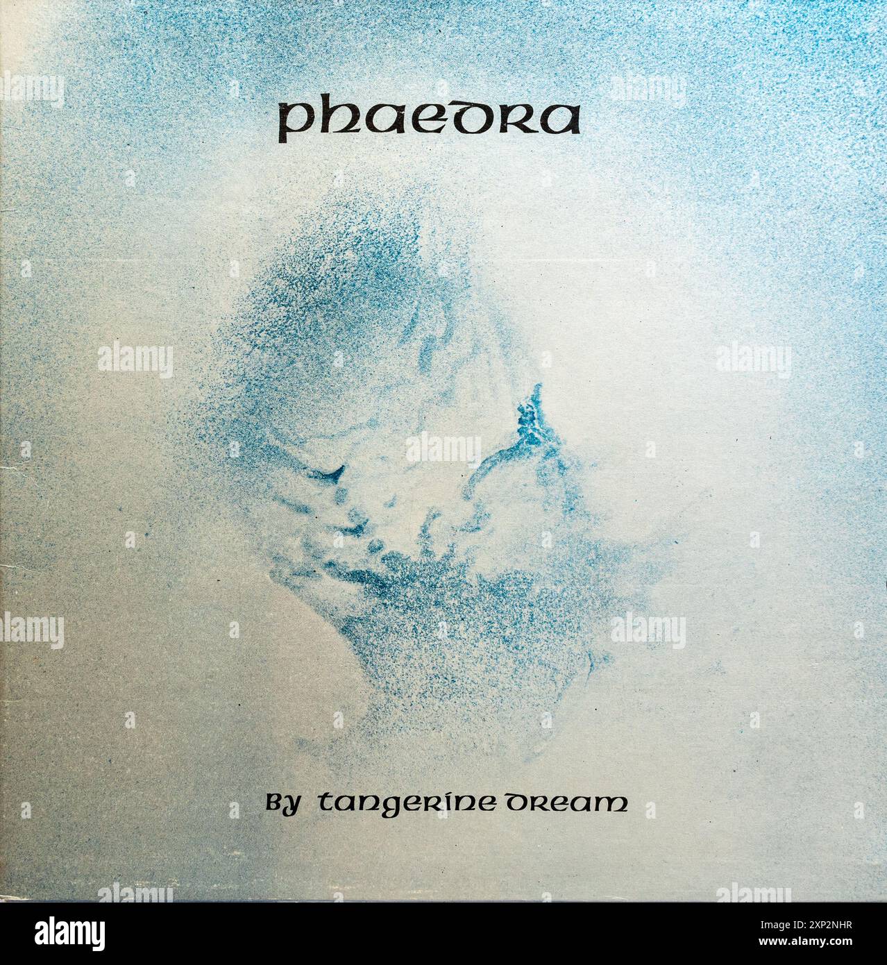 Phaedra album cover art dei Tangerine Dream, gruppo o gruppo tedesco di musica elettronica Foto Stock