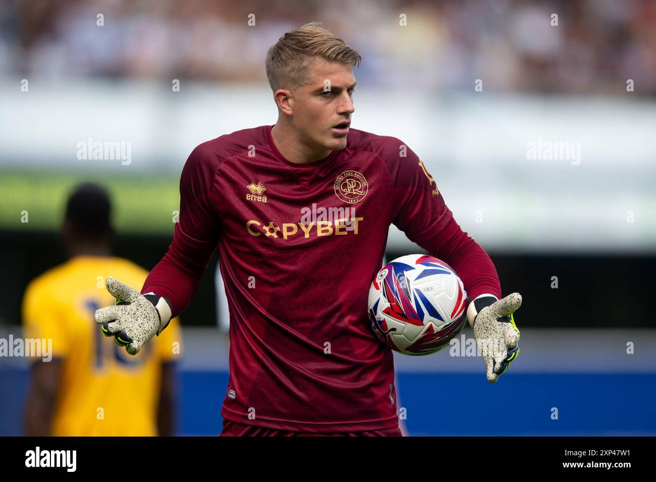 3 agosto 2024; Loftus Road Stadium, Shepherds Bush, West London, Inghilterra; amichevole di calcio pre-stagione, Queens Park Rangers contro Brighton e Hove Albion; Paul Nardi dei Queens Park Rangers credito: Action Plus Sports Images/Alamy Live News Foto Stock