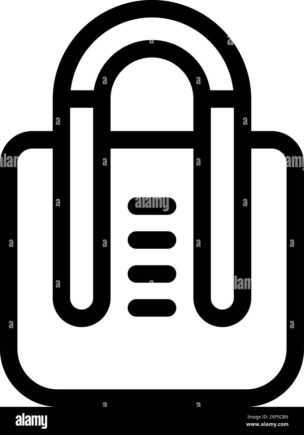 Icona nera del contorno di una centrifuga per spremere arance, limoni e pompelmi per preparare succhi freschi a casa Illustrazione Vettoriale