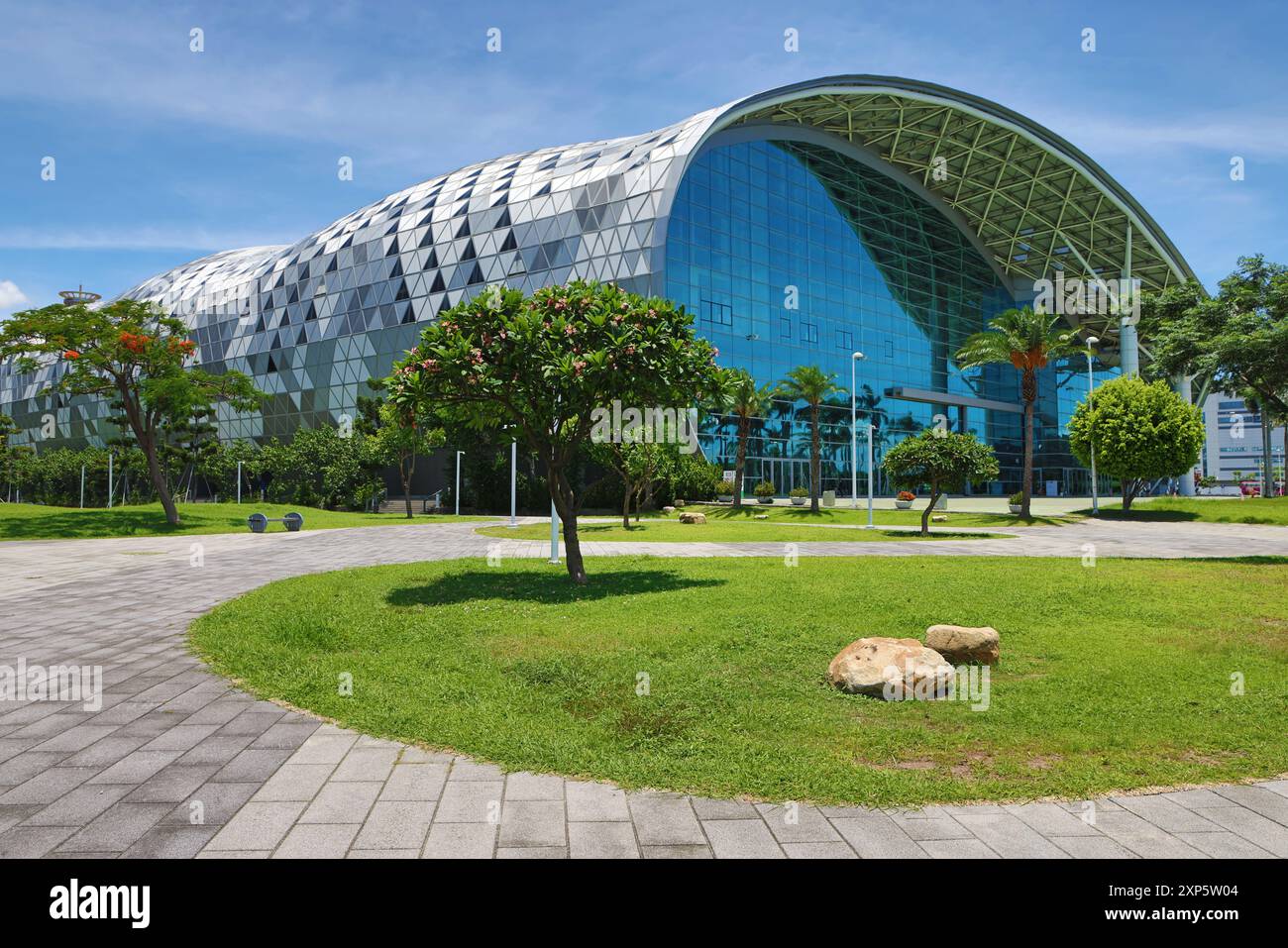 Centro esposizioni di Kaohsiung, Kaohsiung, Taiwan Foto Stock