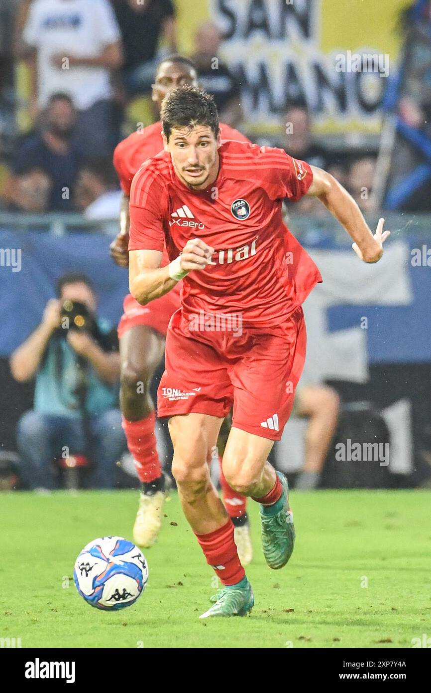 STEFANO MOREO (PISA) durante il Pisa SC vs Inter - FC Internazionale, amichevole di calcio a Pisa, Italia, 02 agosto 2024 Foto Stock