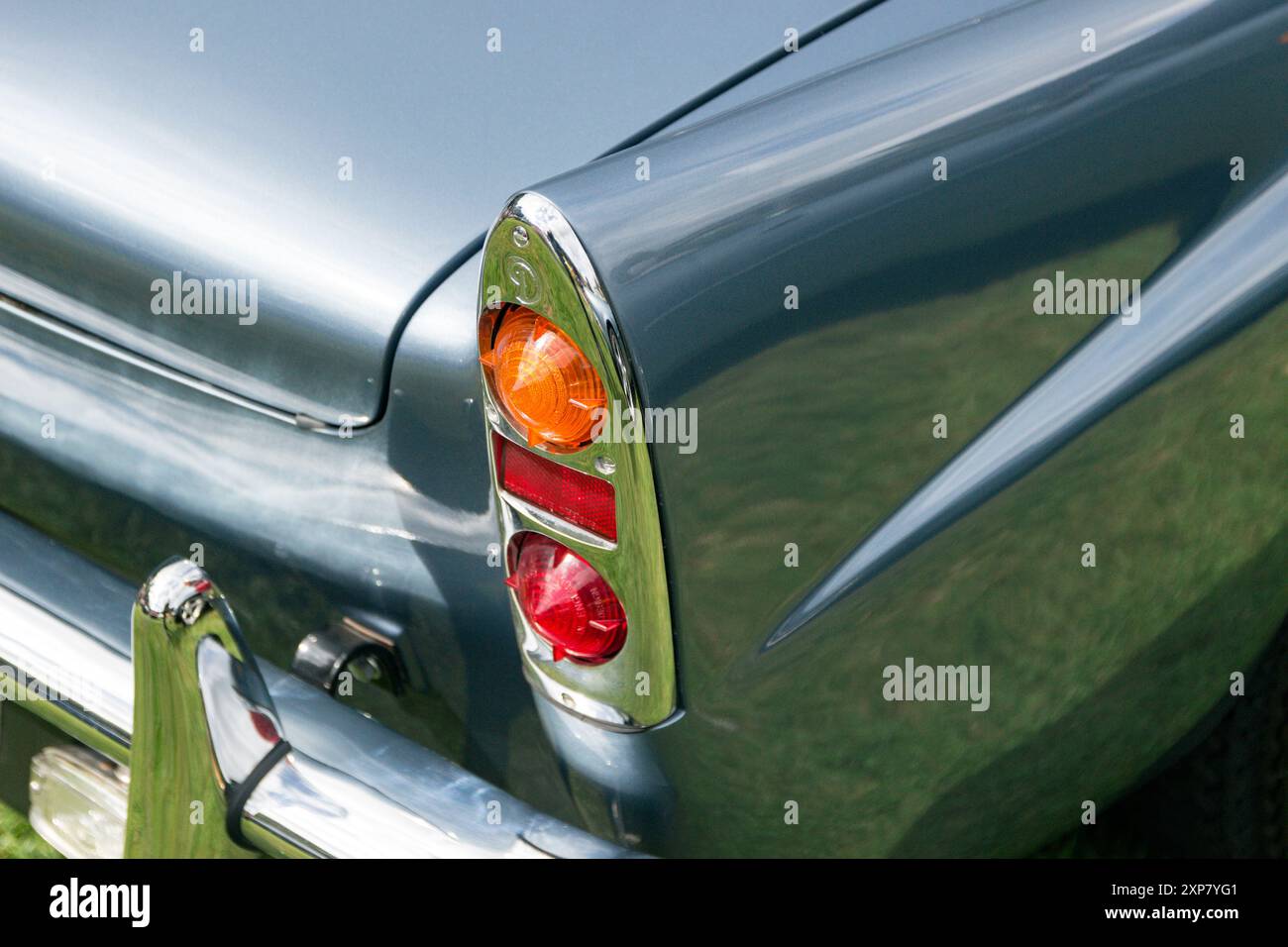 Daimler Dart. Weekend d'epoca di Hebden Bridge 2024. Foto Stock