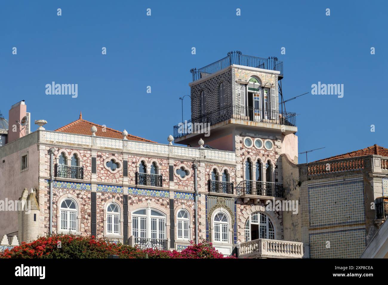 Palacete Chafariz d'el Rei Boutique Hotel Alfama Lisbona Portogallo membro di Unlock Boutique Hotels 16 aprile 2024 Foto Stock
