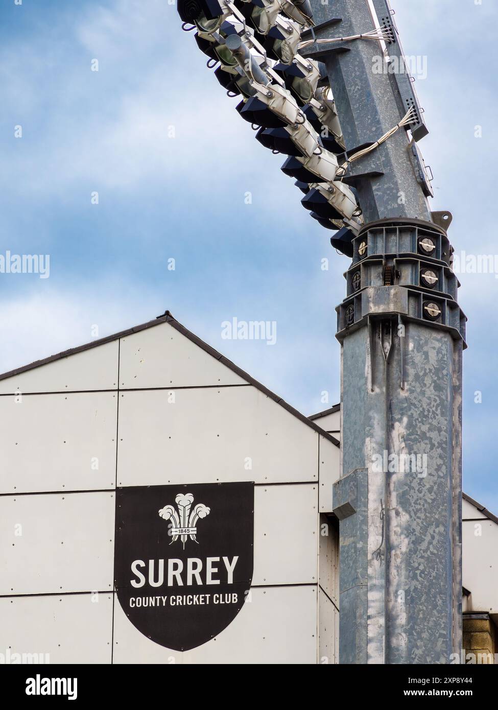 Londra, Regno Unito - 25 giugno 2024: Il Surrey County Cricket Club è uno dei club di cricket professionistici più antichi e rinomati in Inghilterra. Foto Stock