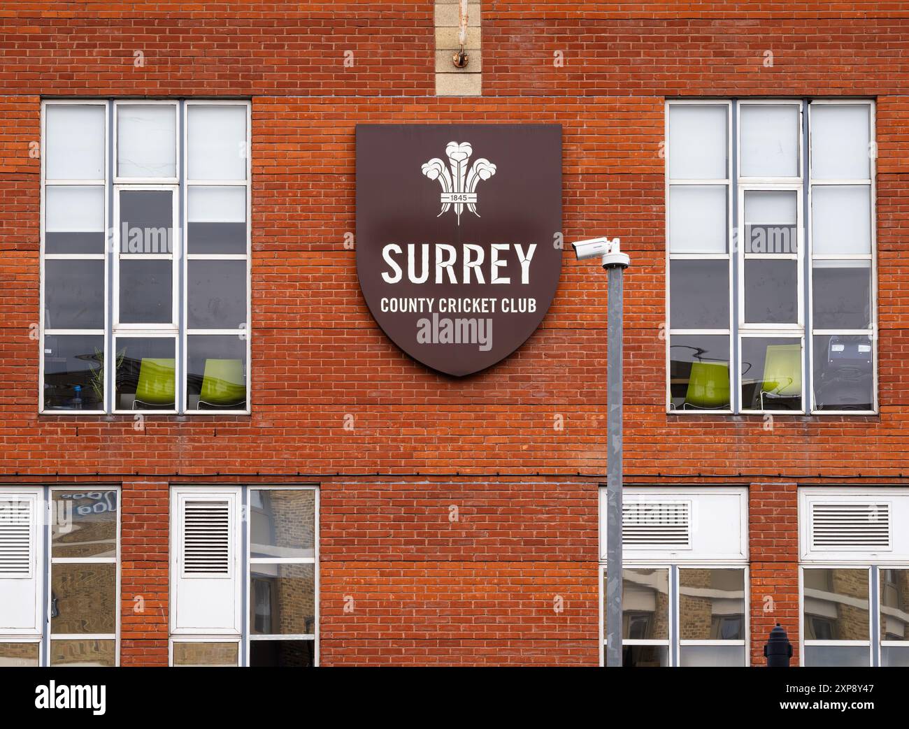 Londra, Regno Unito - 25 giugno 2024: Il Surrey County Cricket Club è uno dei club di cricket professionistici più antichi e rinomati in Inghilterra. Foto Stock