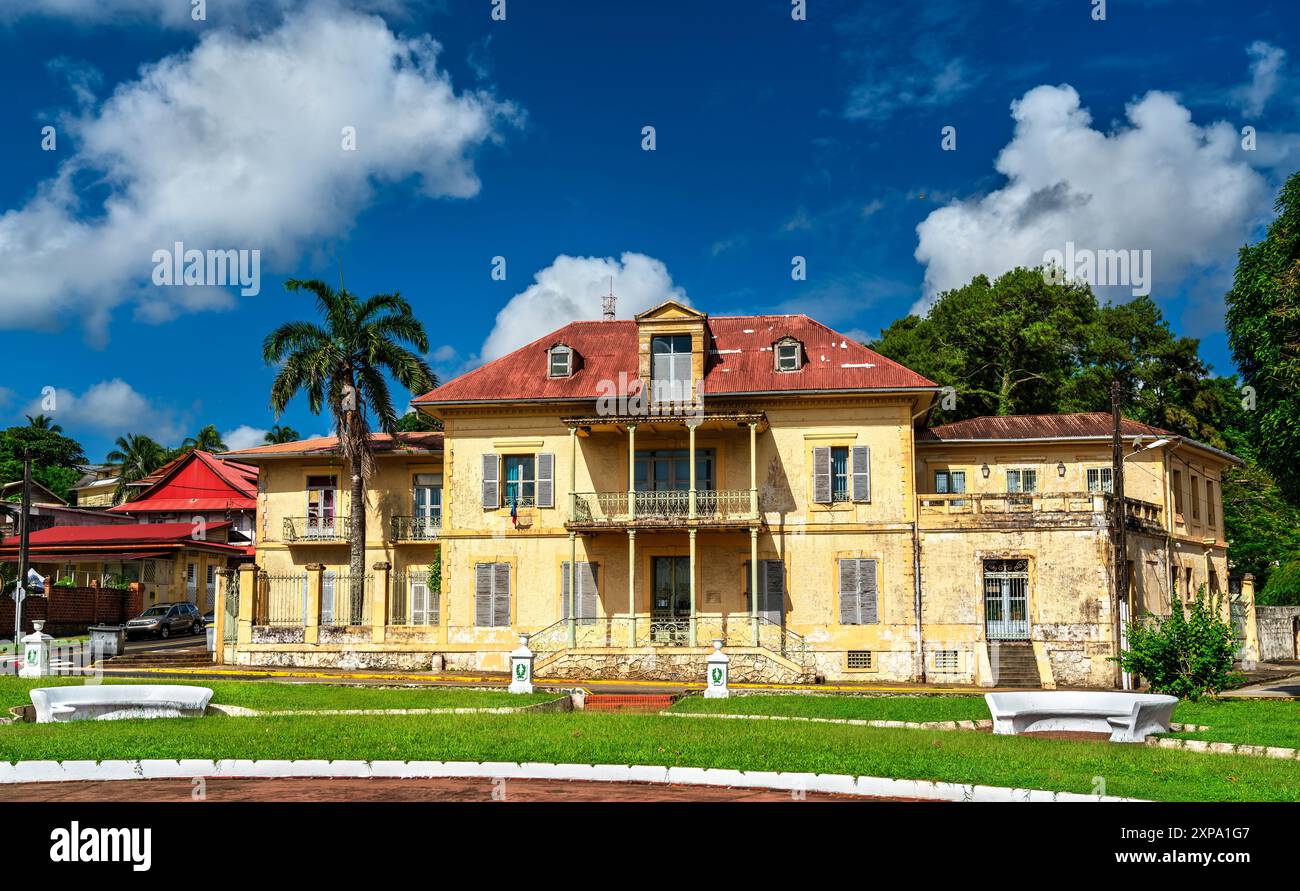 Rettore dell'Accademia della Guyana a Cayenne - Guyana francese, Sud America Foto Stock