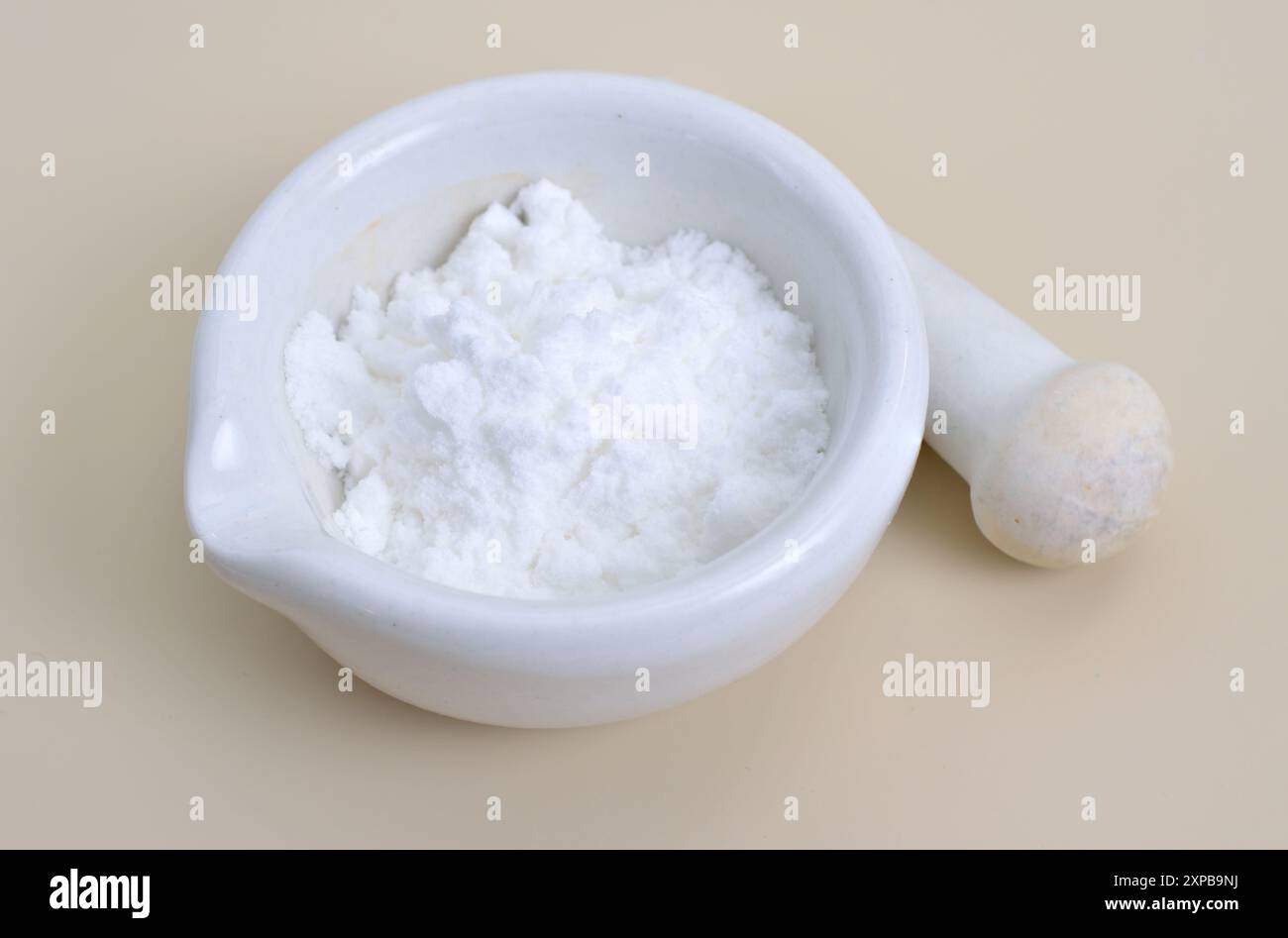 Acido aspartico, la forma ionica è nota come aspartato Foto Stock