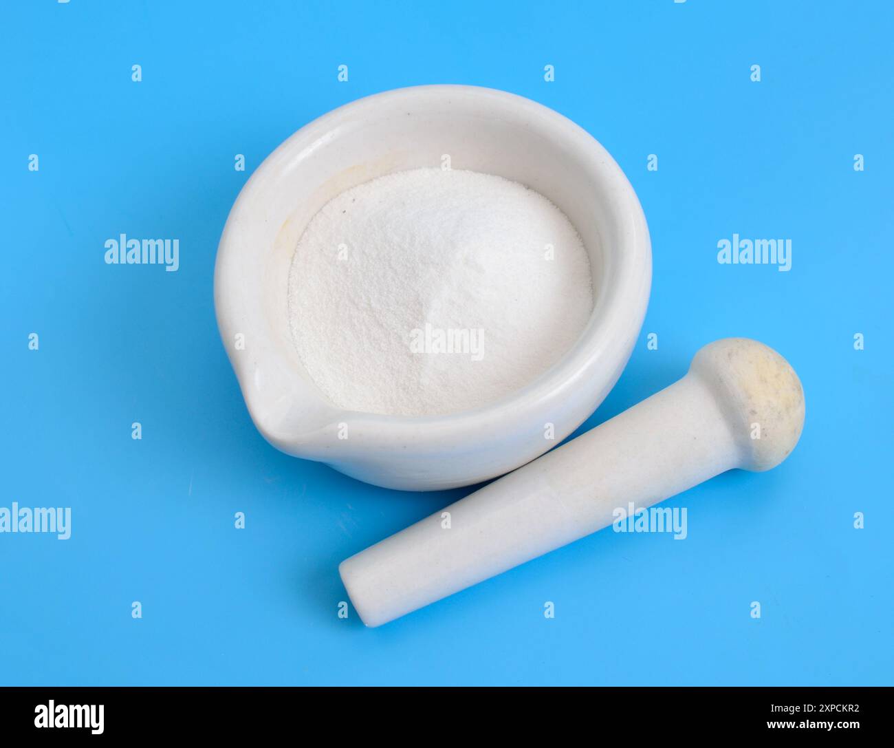 L'acido fumarico è un composto organico con la formula HO2CCH-CHCO2H Foto Stock