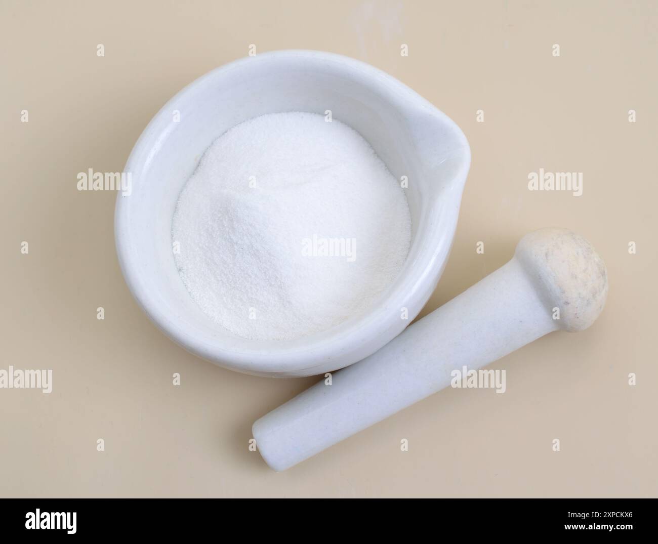 L'acido fumarico è un composto organico con la formula HO2CCH-CHCO2H Foto Stock