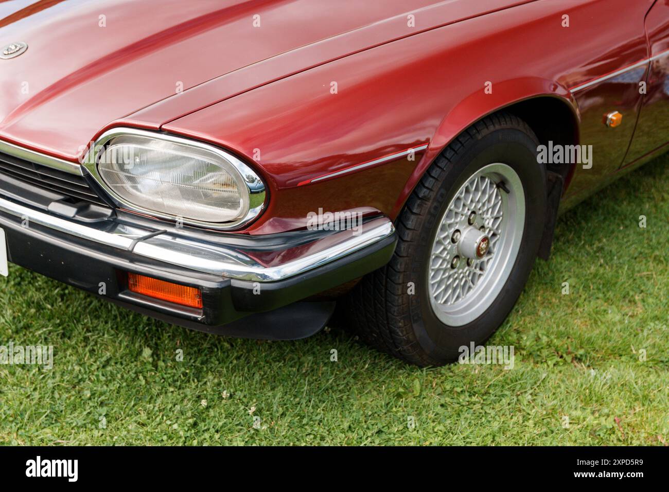 Jaguar XJS. Weekend d'epoca di Hebden Bridge 2024. Foto Stock