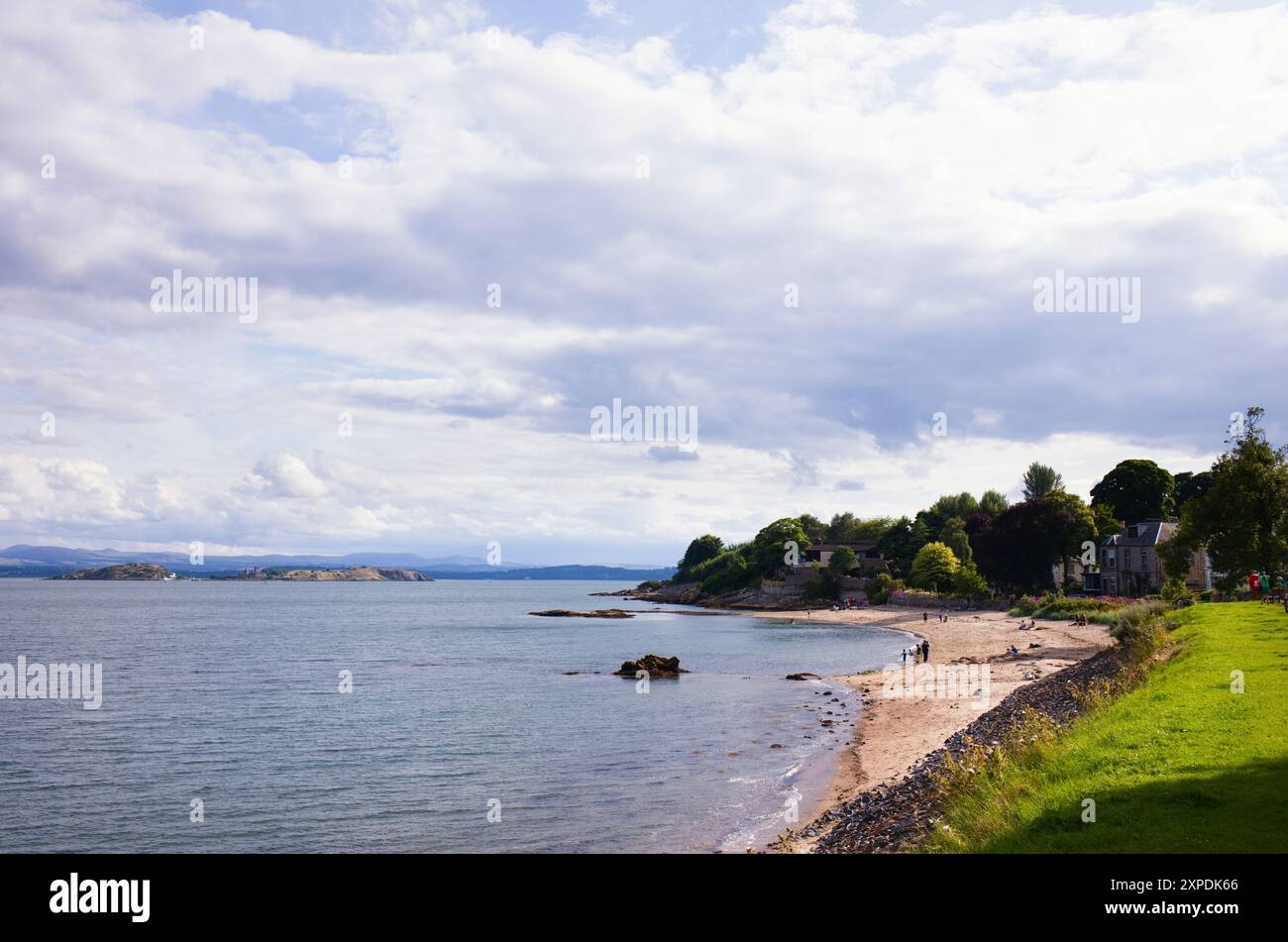 La spiaggia di Abadour a Fife, in Scozia Foto Stock La spiaggia di Abadour a Fife, in Scozia Foto Stock