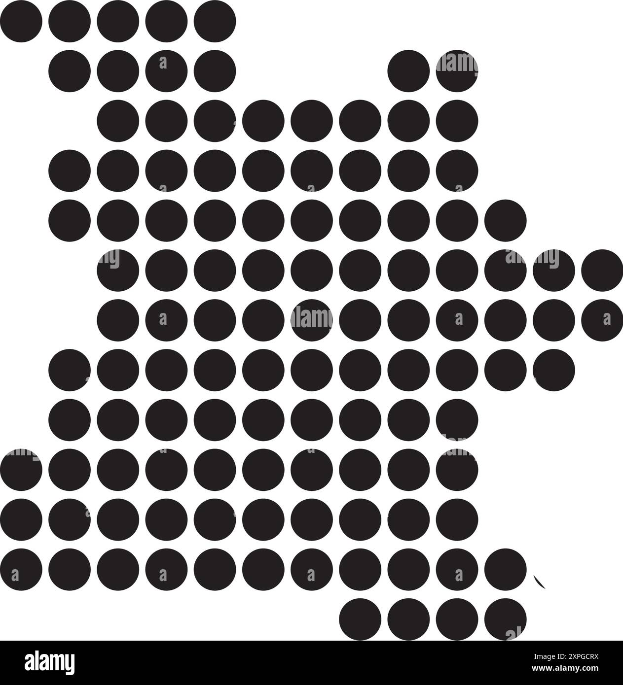 Icona e illustrazione della mappa dell'Angola, design dell'elemento Illustrazione Vettoriale