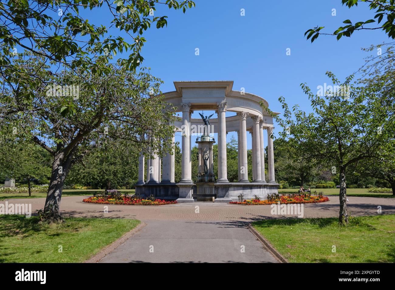 Welsh National War Memorial, Cardiff Foto Stock