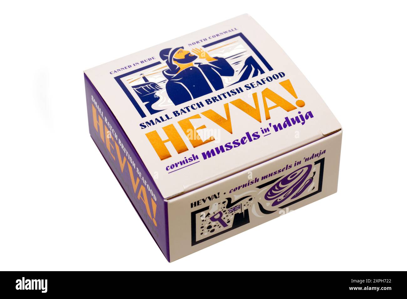 Hevva! -Stagno di cozze corniche a Nduja Foto Stock