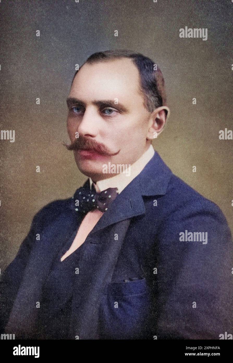 Generale Sir Bryan Thomas Mahon, 1862 bis 1930. Britischer Armeegeneral und Senator des Irischen Freistaats. Aus dem Buch Sud Africa e Transvaa Foto Stock