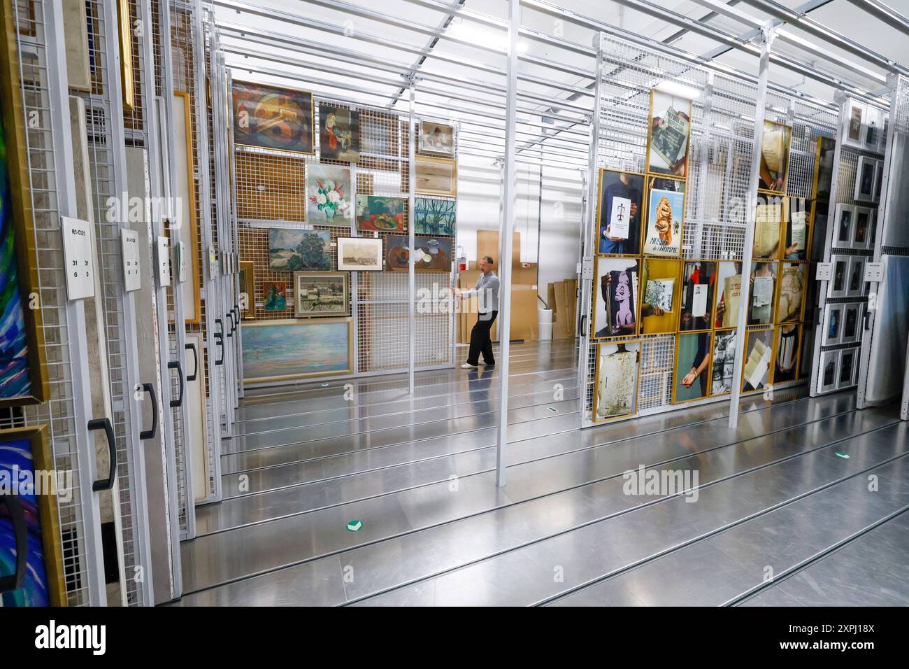 FONDS D'ART CONTEMPORAIN DE LA VILLE DE PARIS Foto Stock