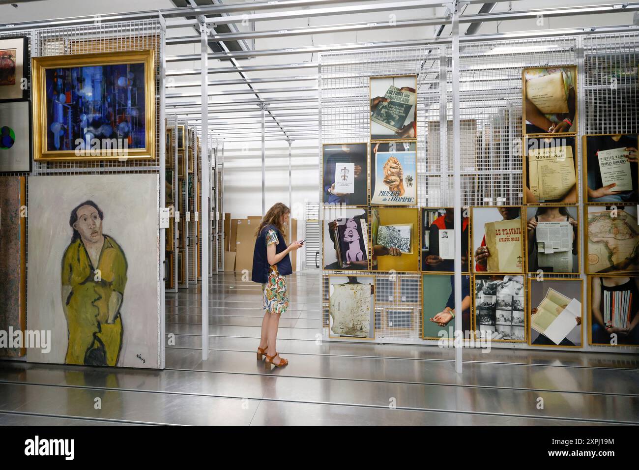 FONDS D'ART CONTEMPORAIN DE LA VILLE DE PARIS Foto Stock