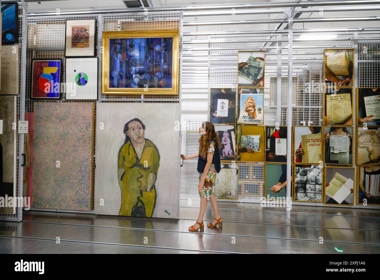 FONDS D'ART CONTEMPORAIN DE LA VILLE DE PARIS Foto Stock